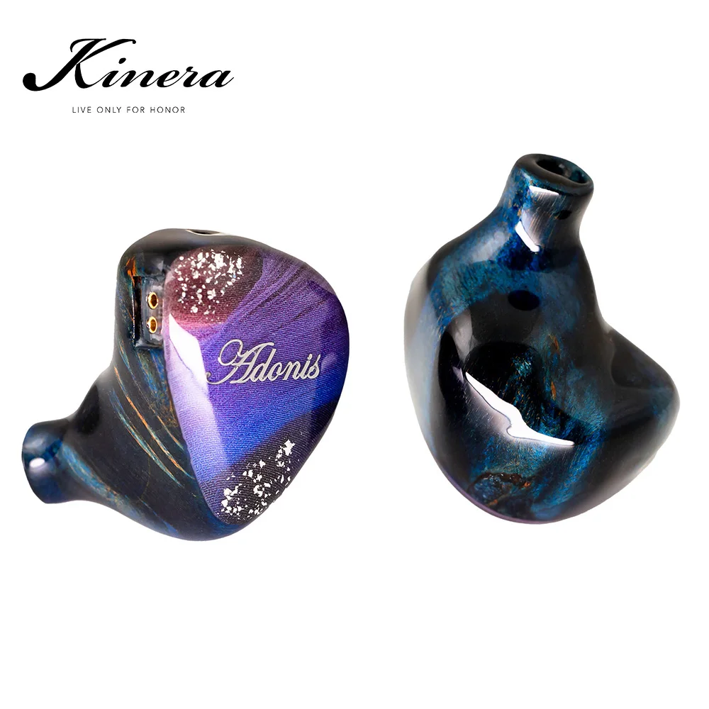 

QOA Adonis лучшие наушники HIFI наушник IEM 10 мм DD + 2BA Гибридный Драйвер CNC Смола деревянный монитор с посеребренным медным кабелем