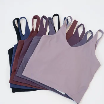 Sports yoga bra, U-shaped back, high-quality sports, fitness running, breathable quick drying women's bra 1