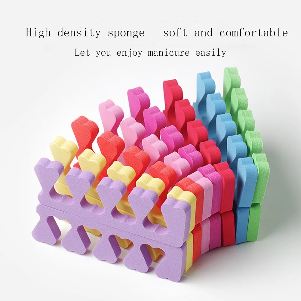 Toe Separator Nail Polish Divider Pedicure Tools Manicure Foam UV Gel Protector