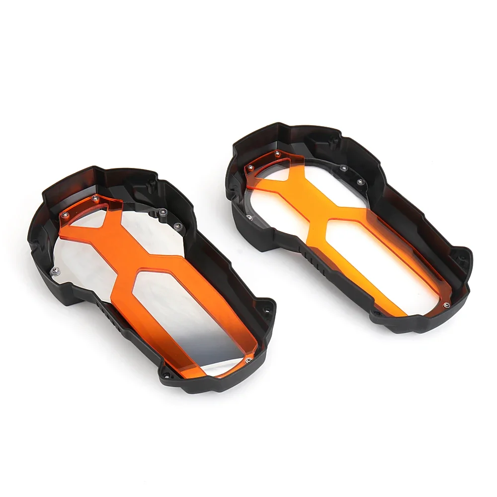 Rugged Motorcycle Headlight Guard Protector Shield