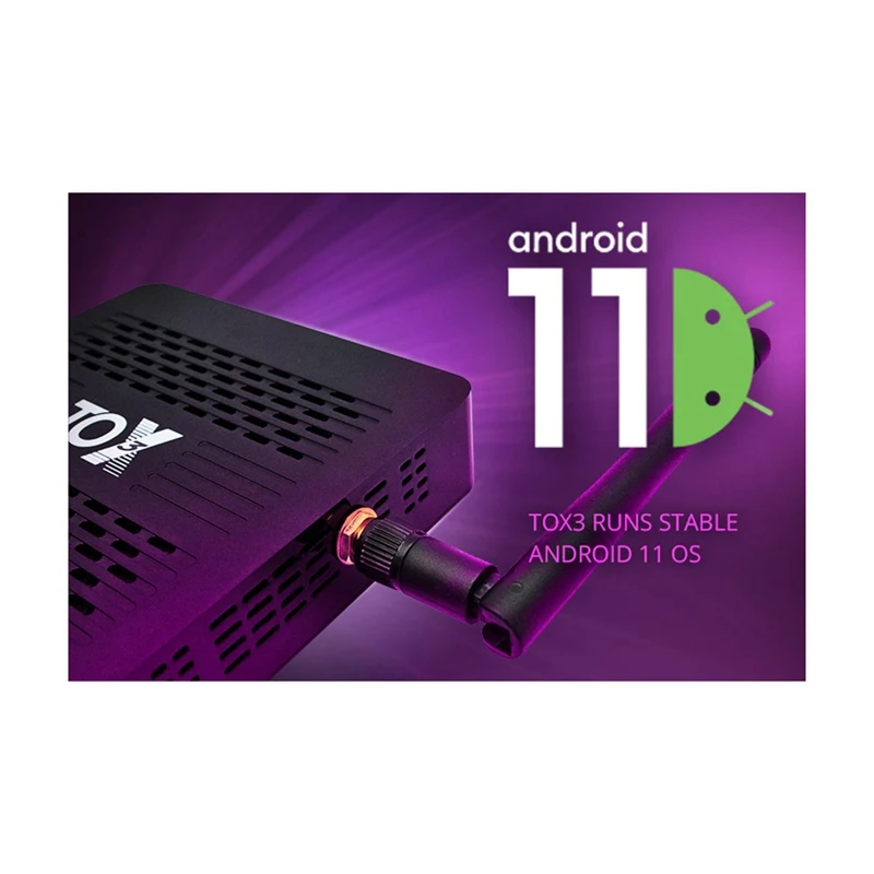 듀얼 와이파이 LAN 스마트 TV 박스, 안드로이드 11 TV 박스, 1000M BT4.1, 4K 탑 박스, Amlogic S905X4, 4GB, 32GB, 2.4G, 5G EU 플러그, TOX3