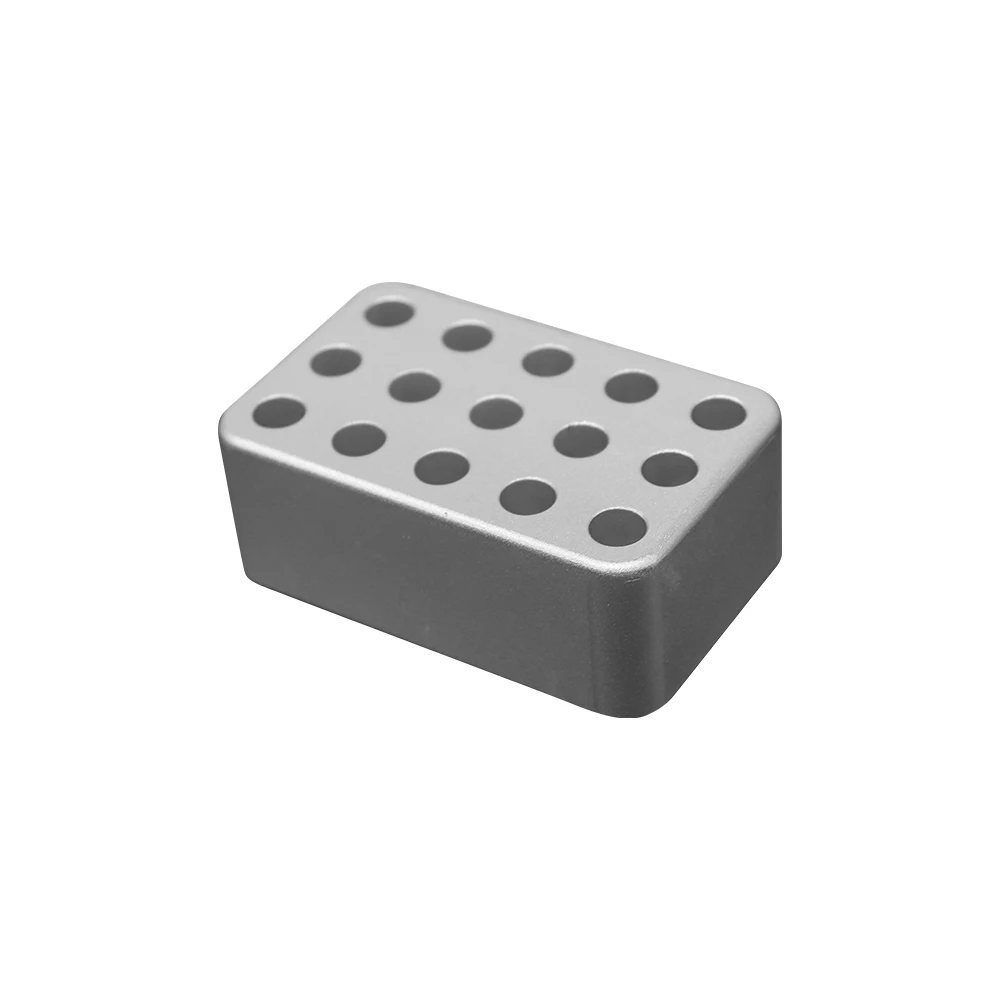 Aluminum Ice Box 1.5/2ML Centrifuge Tube Ice Block Low-temperature Thermostat Pre-cooled Multipurpose PCR Freezing Module