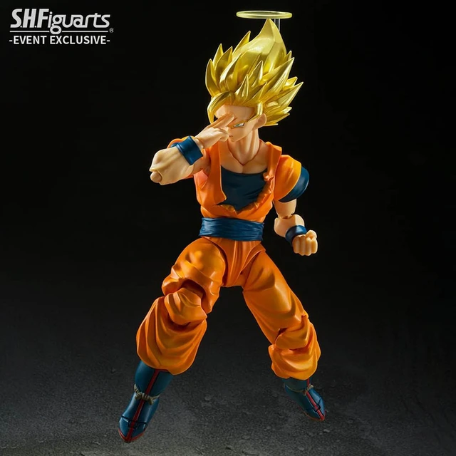 S.H.Figuarts Goku Super Saiyan Fullpower Bandai - MCFLY COLECIONÁVEIS