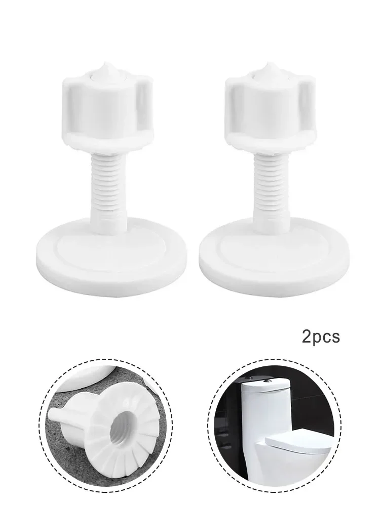 45x33MM Universal Toilet Lid Hinge Screw Top Bottom Bolt Fixing Accessories 2PCS For Bathroom