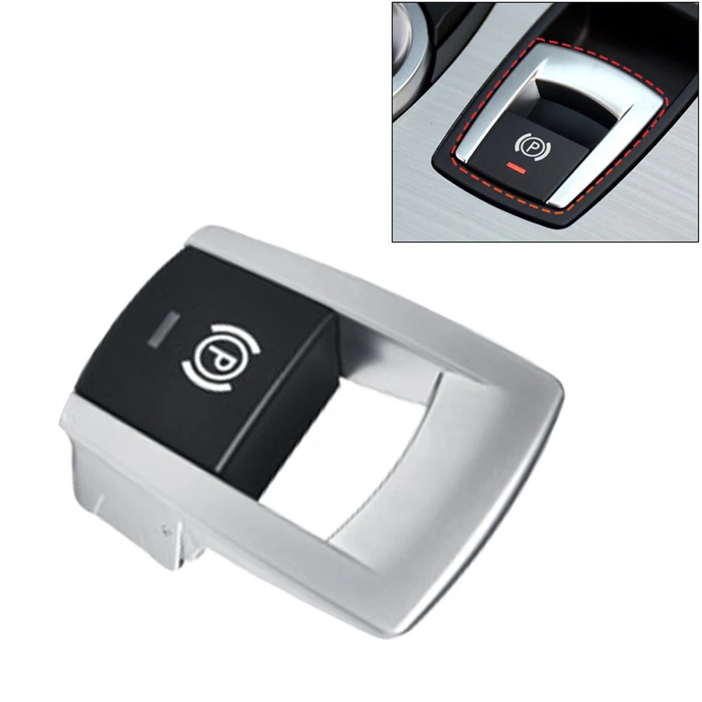 BMW Z4 E89 2009-2016용 핸드브레이크 주차 브레이크 P 스위치 버튼 OEM 61319184269 플라스틱 직접 교체 완벽한 호환성