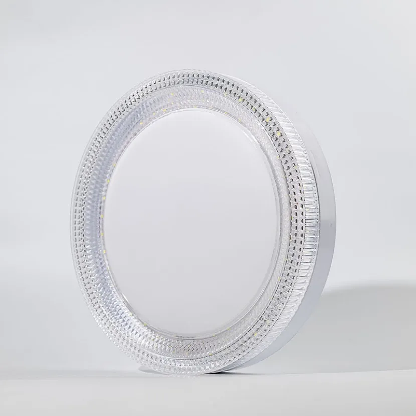 Circular LED Ceiling Light Modern Creative Crystal Light Living Room Bedroom Corridor Interior Decoration Light AC85-265V - Image 3
