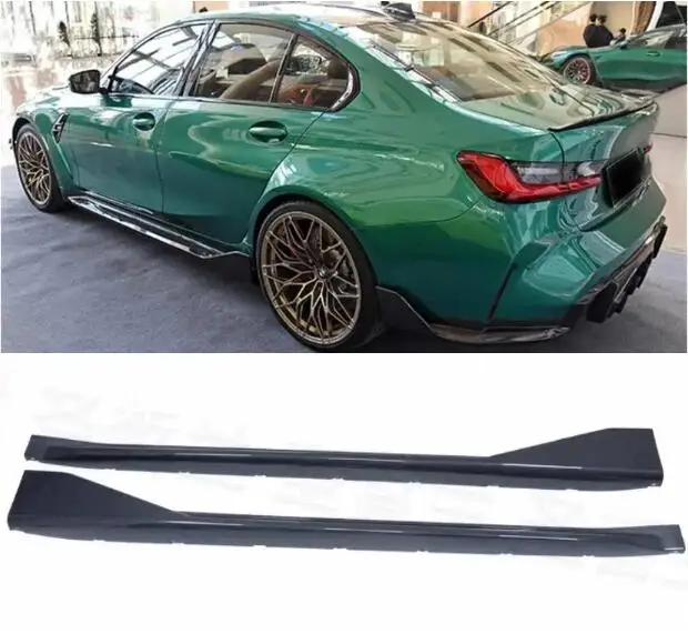 

Набор для тела MP для BMW G80 G82 M3 M4 2021 2022 2023 2024 настоящие Углеродные волокна боковые юбки фартуки удлинитель губ