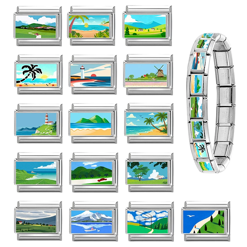 Fashion Stainless Steel Bracelet Women DIY Making Jewelry
