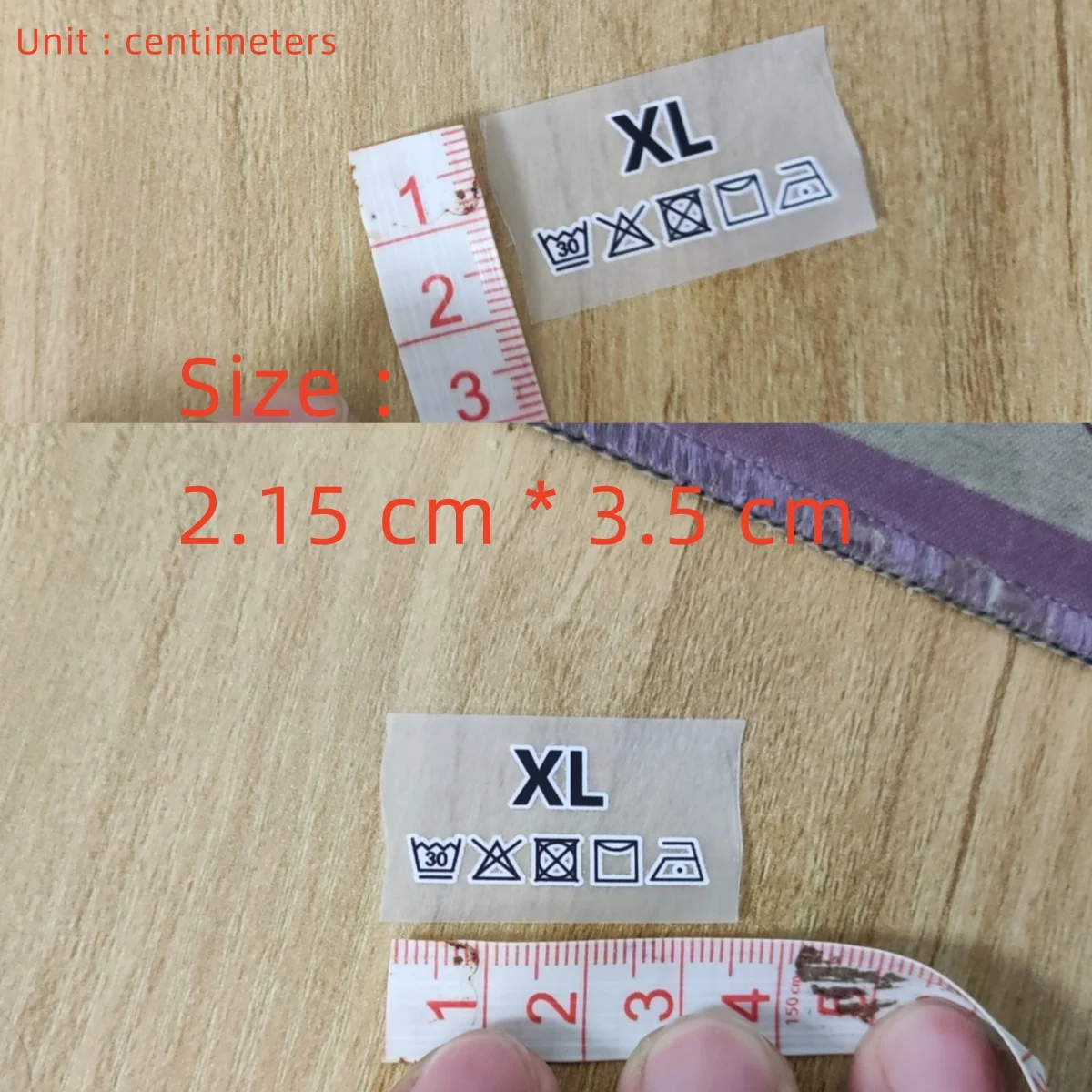 Packaging Labels Clothing Labels Garment Labels 50PCS Heat Transfer Print Size Labels XXS XS S M L XL XXL XXXL 4XL 5XL 6XL 7XL 8XL Hot Stamping iron on Sticker Size Label