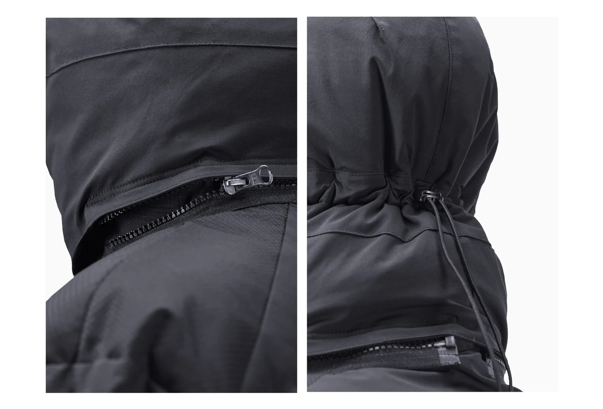 Reindee Lusion 21aw all weather multiform ski down jacket hidden chest molle detachable hood techwear outdoor