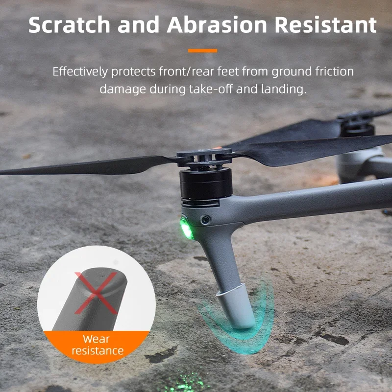 Coussinets de protection pour drone DJI Mini 3 Pro - Silicone souple