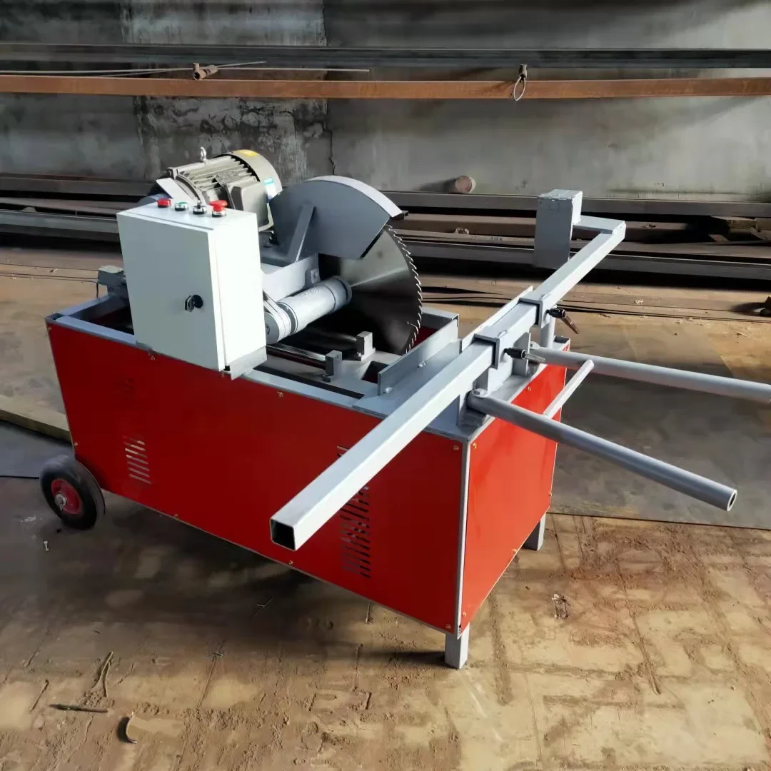 STR Can Be Durable Woodworking Semi-Automatic Log Cutting Machine Timber Cutter Log Saw