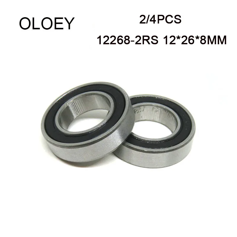 

2/4Pcs 12268 2RS 12x26x8 mm Non-standard 6901 RS Bearings MR12268 RS 12268RS 12*26*8 mm Bicycle Bottom Bracket & Hub Bearing