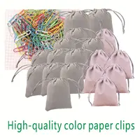 Закладка, металлическая цветная скрепка для бумаг, папка для файлов из нержавеющей стали, цветная папка для хранения данных, канцелярские принадлежности — изображение 4