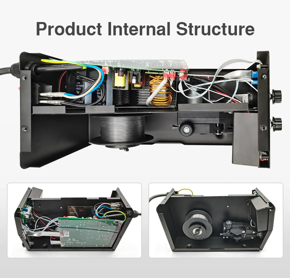 Máquina de Soldadura XCORT con MIG MMA, 110V/220V: Equipo de Soldadura Versátil para Trabajo en Hogar y Coche