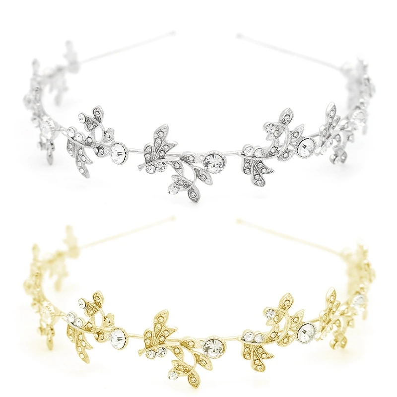 

Crystal Alloy Tiaras And Crowns Bridal Headpieces Wedding Hair Accessories Jewelry Bride's Tiaras Headbands