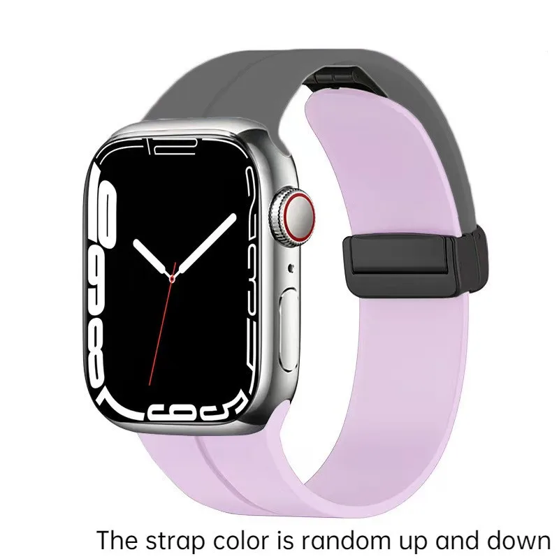 Magnetic Silicone Watch Strap Bracelet