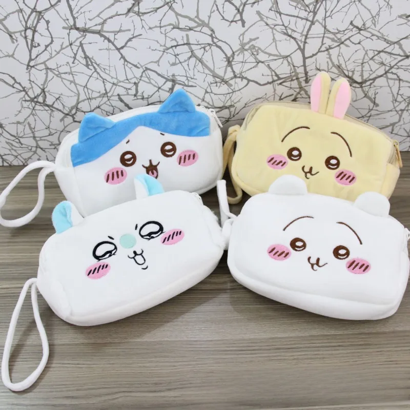 

Chiikawa Hachiware Usagi Stylish and Simple Plush Makeup Bag Large Capacity Portable Storage Bag Cute Things for Girls