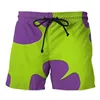 2024 Summer Fashion Men's Swimwear Shorts Print Beach wear Men Women Breathable Sport Short Drawstring Trunk Quick Dry Shorts 2