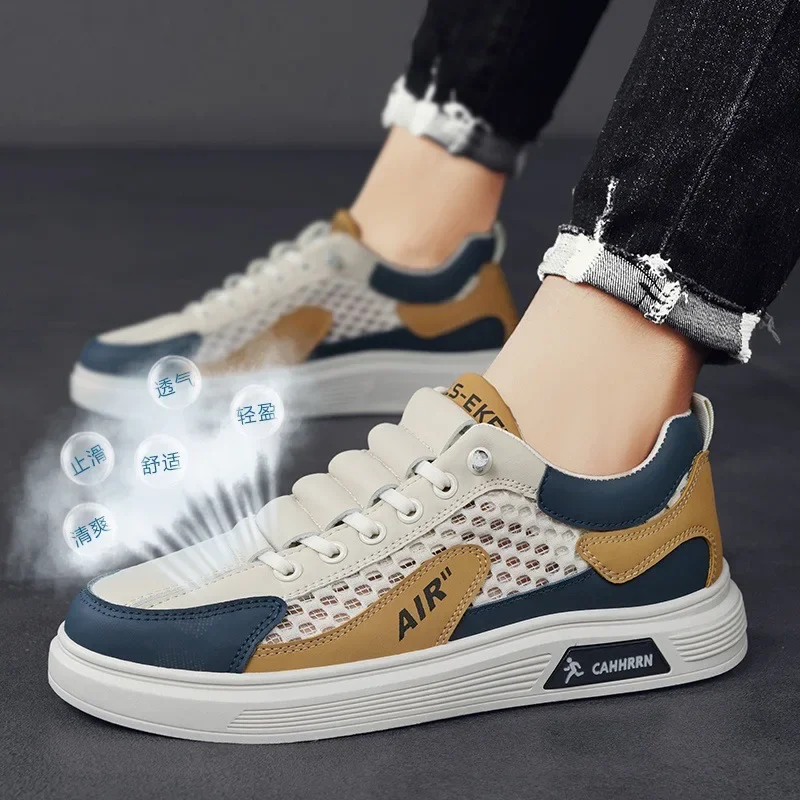 Men's Casual Shoes 2024 Summer Comfortable Breathable Sneakers