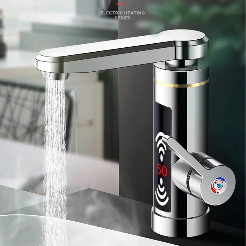 

Instant electric heating faucet domestic kitchen fast thermoelectric water heater faucet heater