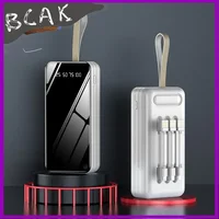 Hot New Style BCAK 50000 MAh 100000 MAh  Factory Wholesale Ultra-large Capacity New Style Power Bank 2A Fast Charging Customized - Image 3