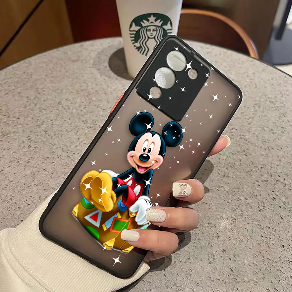 thumbnail image 1 of Funda mate para infinix NOTE 12 G96 11 10 8I 8 7 SMART 4 SPARK 8 8P 5 6 PRO S5 Funda Shell Mickey Minnie Mouse Anime dibujos animados, 1 of 5