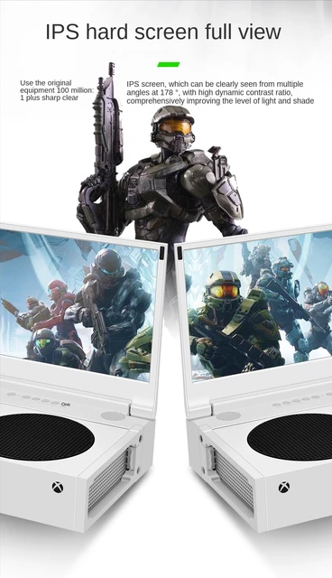 Moniteur de jeu portable Xbox Series S, 144Hz, 4K, Ips, HDR, écran 12.5 ,  deux HDMI, HDR, mode de jeu gratuit, moniteur de voyage - AliExpress