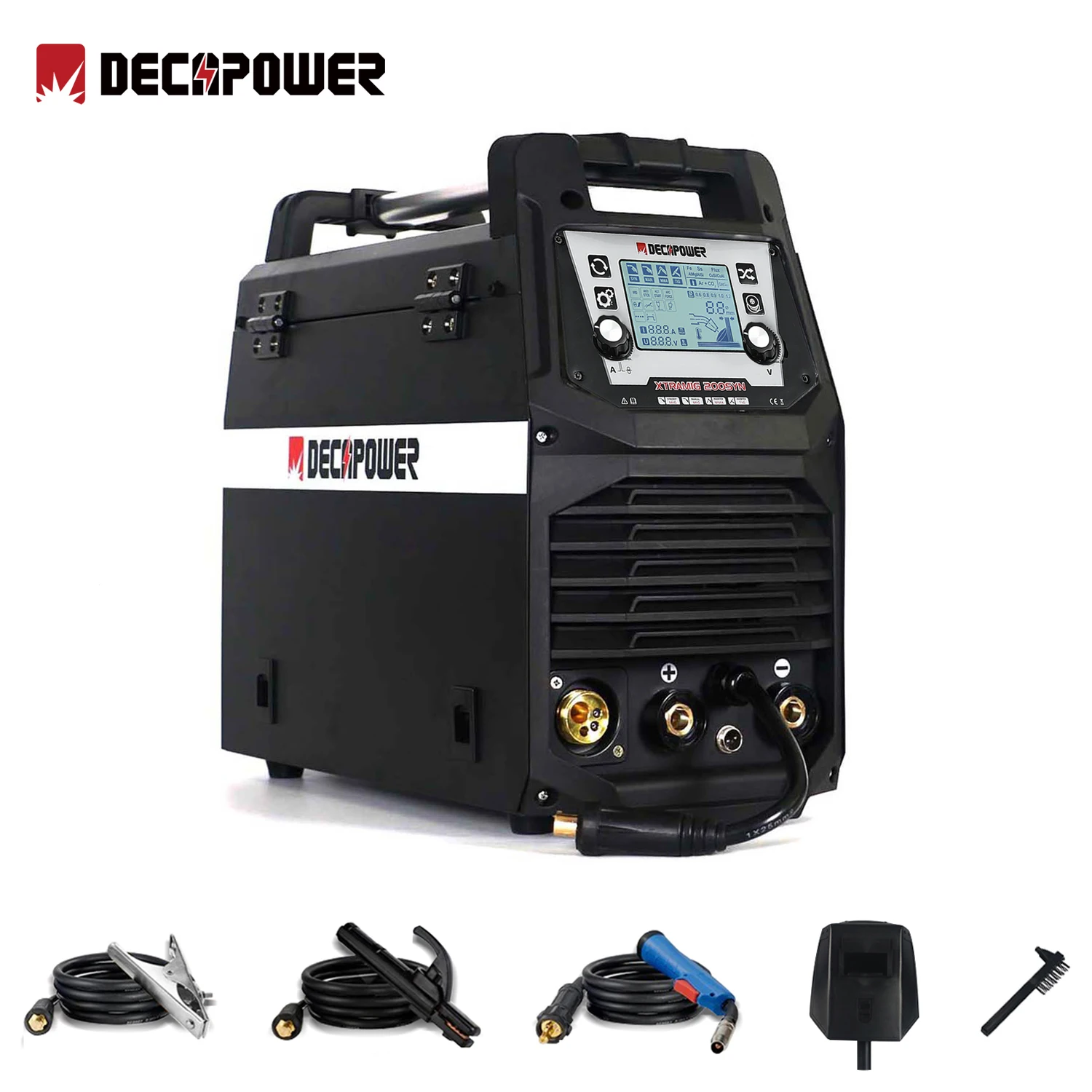 Decapower Xtramig Multi Advance Arc Inverter Gas No Gas 4 In 1 Mma Mag Tig Mig Saldatrici Saldatrice Semiautomatica