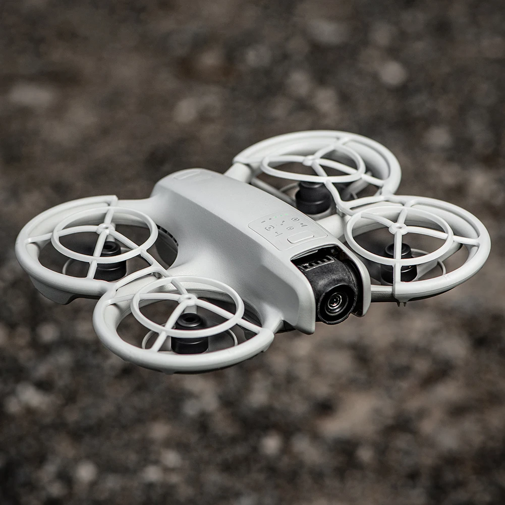 Description Picture 4 of itemFor DJI NEO Drone Propeller Guard Anti-collision Protection Cage Lightweight Props Protector Cover TPU Safety Protective Ring