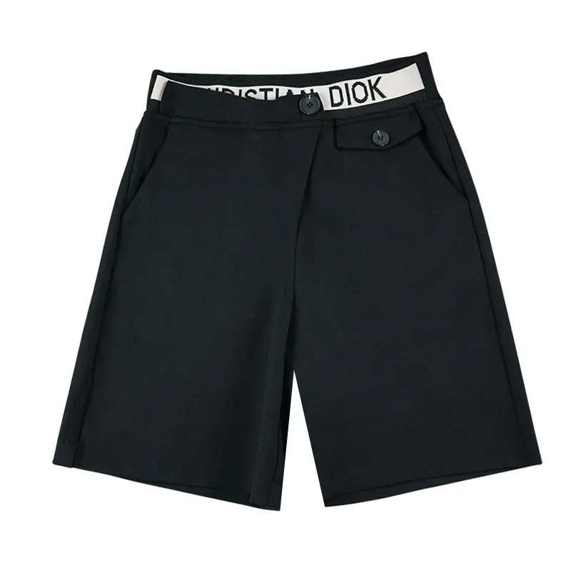 Golf women's pants 5 cropped pants summer new solid color shorts