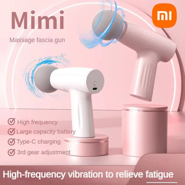 Xiaomi Fascia Gun Mini Massage Gun Protable Body Handheld Massager For Body Back Neck Arm Leg Deep Tissue Handheld Massage Gun
