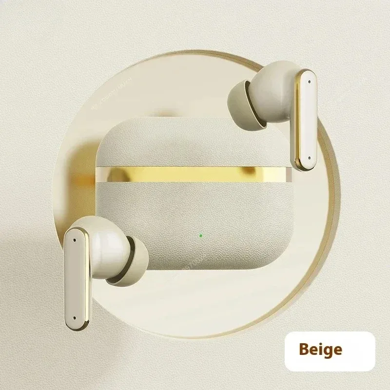 In-ear Bluetooth Earbuds With Leather Texture And Touch Control_voghion.com