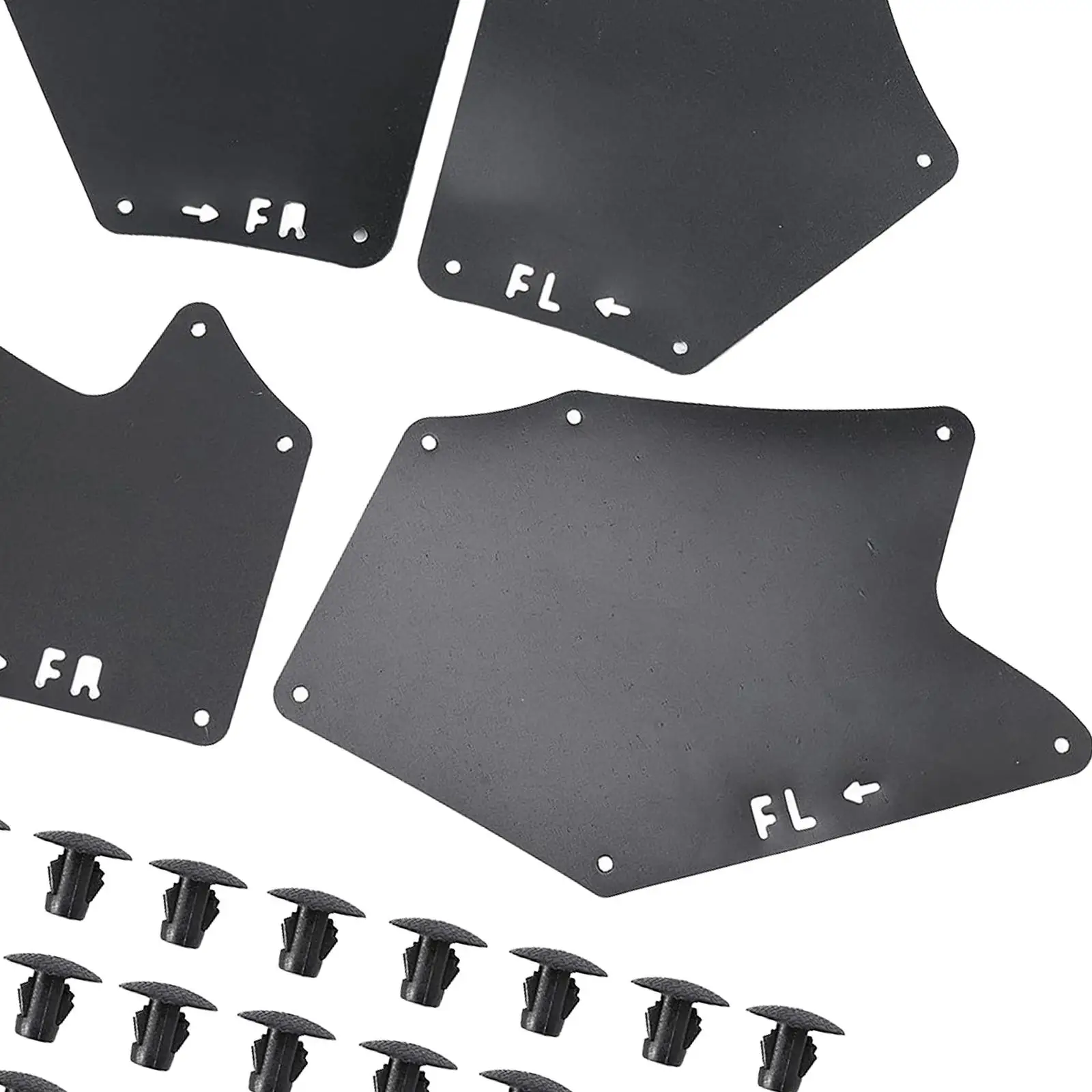 

4x Splash Guards Fender Liner Shields 53736-0C030 for Toyota for tundra 2008-2021 Easy Installation Quality Premium Accessories