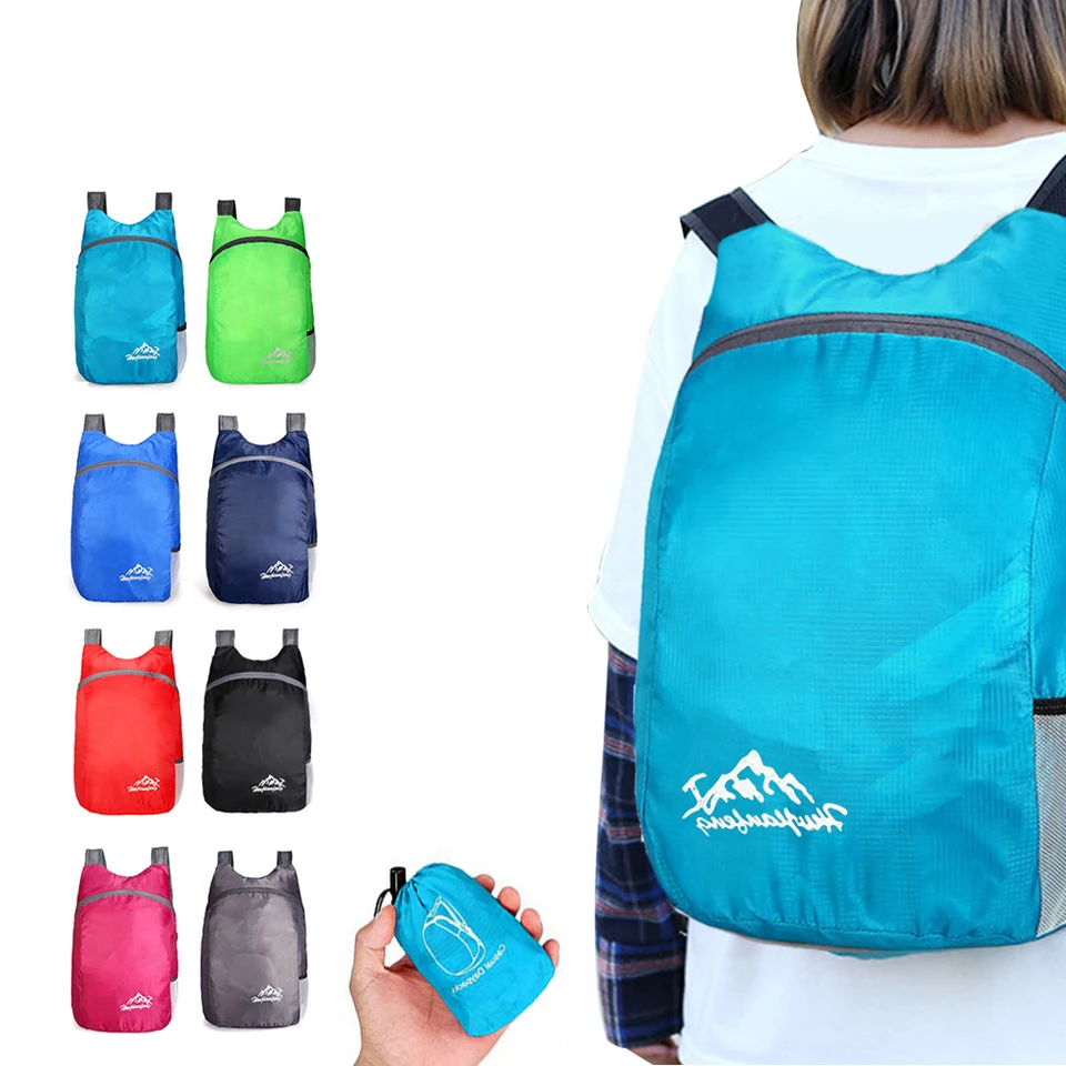 Sac A Dos Pliable Léger 35L Sac à Dos De Randonnée Packable Daypack Pour Femm