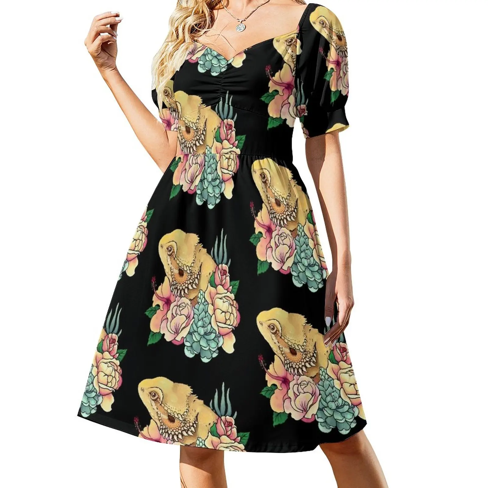 

Pastel Bearded Dragon Dress bandage dress summer women's suit evening dresses women