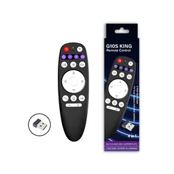 Enhanced Voice Air Mouse Remote Control with Wireless Six - Axis Gyroscope and IR Learning (G10SKing - 1)