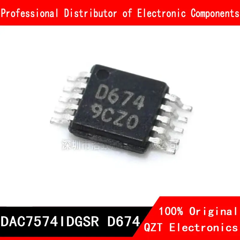 10pcs/lot DAC6574IDGSR MSOP DAC6574 DAC6574I DAC6574ID DAC6574IDG DAC6574IDGS D674 MSOP-10 new original In Stock