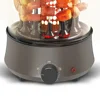 Electric Barbecue Grill Skewers Household Automatic Rotating Indoor Small Smokeless Barbecue Cup Temperature Adjustment 3