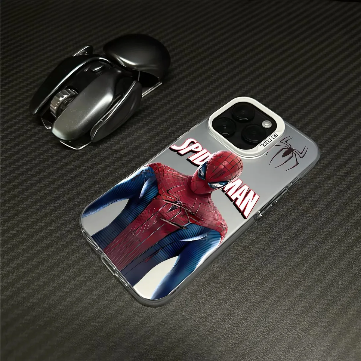 Premium Movie-Inspired Spider Hero Phone Case – Stylish and Durable Back Cover