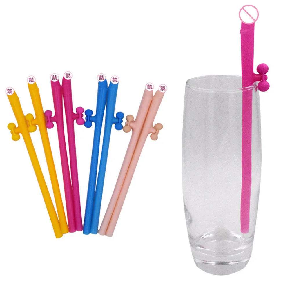 Bachelorette Pecker Straws (single)