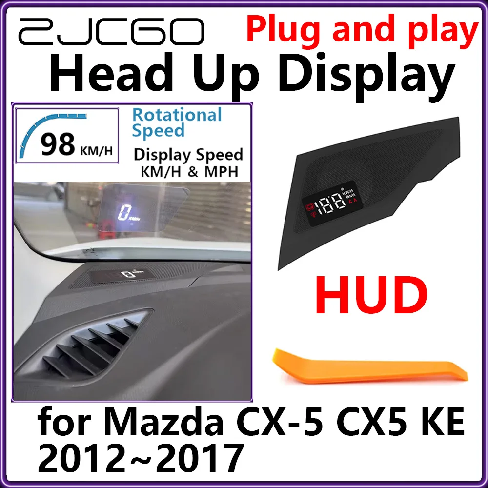 

HUD Head Up Display Car Projector Plug and Play Display Rotational Speed for Mazda CX-5 CX5 KE 2012 2013 2014 2015 2016 2017