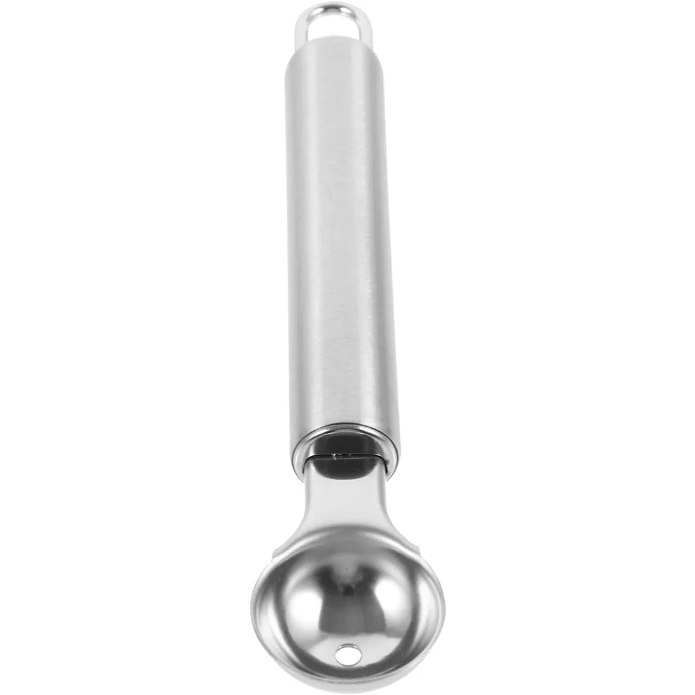 Stainless Steel Fruit Spoon, with Lightweight Portable and Uniquely Designed Fruit Scoop Ice Cream Spoon for Fruits