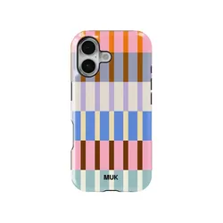 Vibrant Stripes Luxury Double - layer Phone Case - Samsung A26 5G (FLR - F23023108L1)