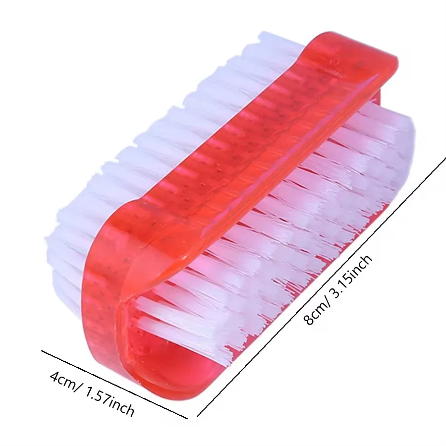 Double-Sided Nail Cleaning Brush, Manicure and Pedicure Tool, Ideal for Fingernails and Toenails 6