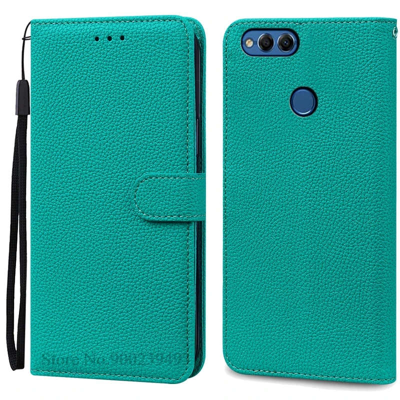 Leather Flip Wallet Case