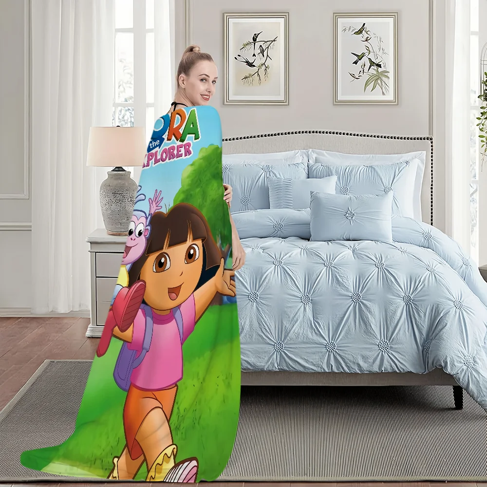 Cozy Cartoon Soft Throw Blanket