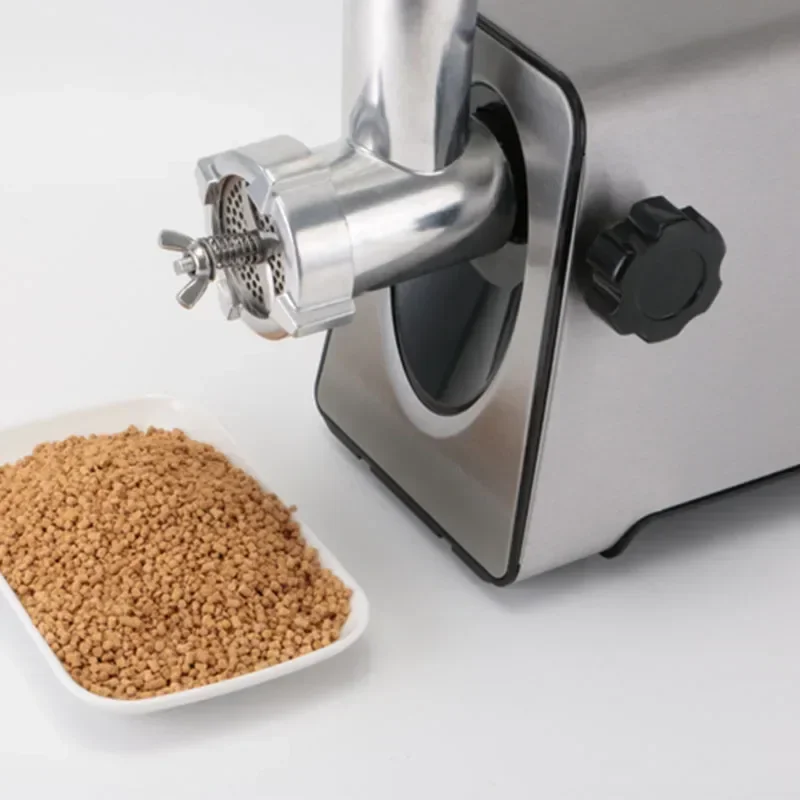 Upgraded Electric Pet Dog Cat Feed Pellet Extruding Machine Chicken Bird Fish Feed Processing Machine Poultry Food Granulator