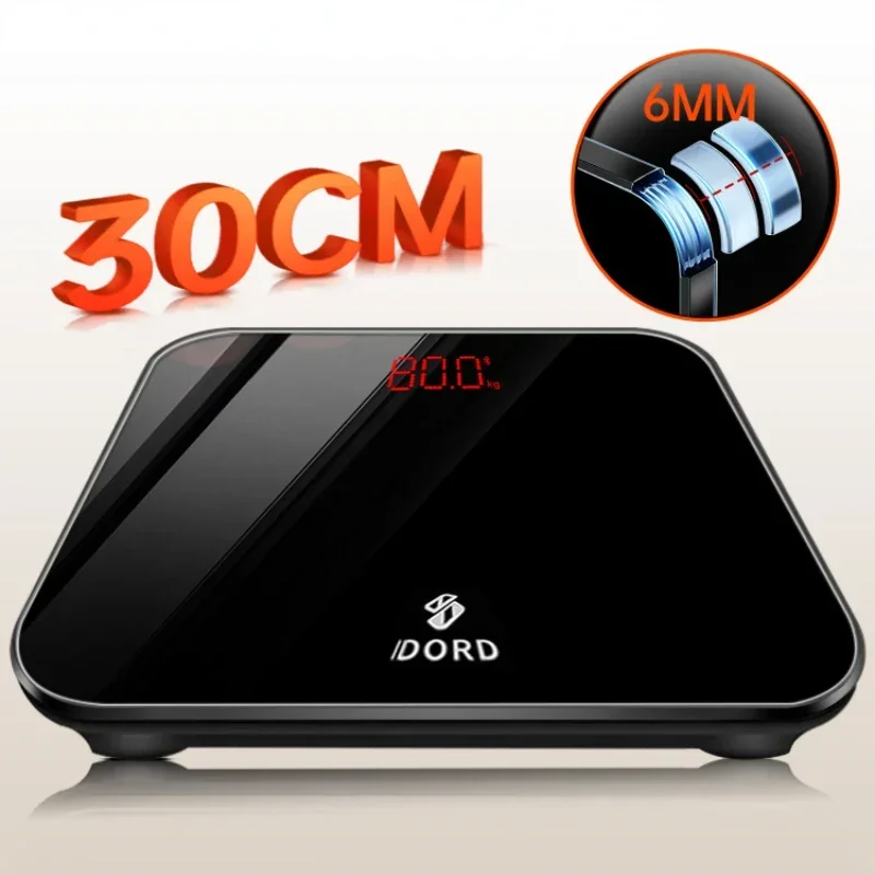 High-Precision Body Scale Smart Measuring Instrument With LED Display App Integration For Accurate Health Tracking