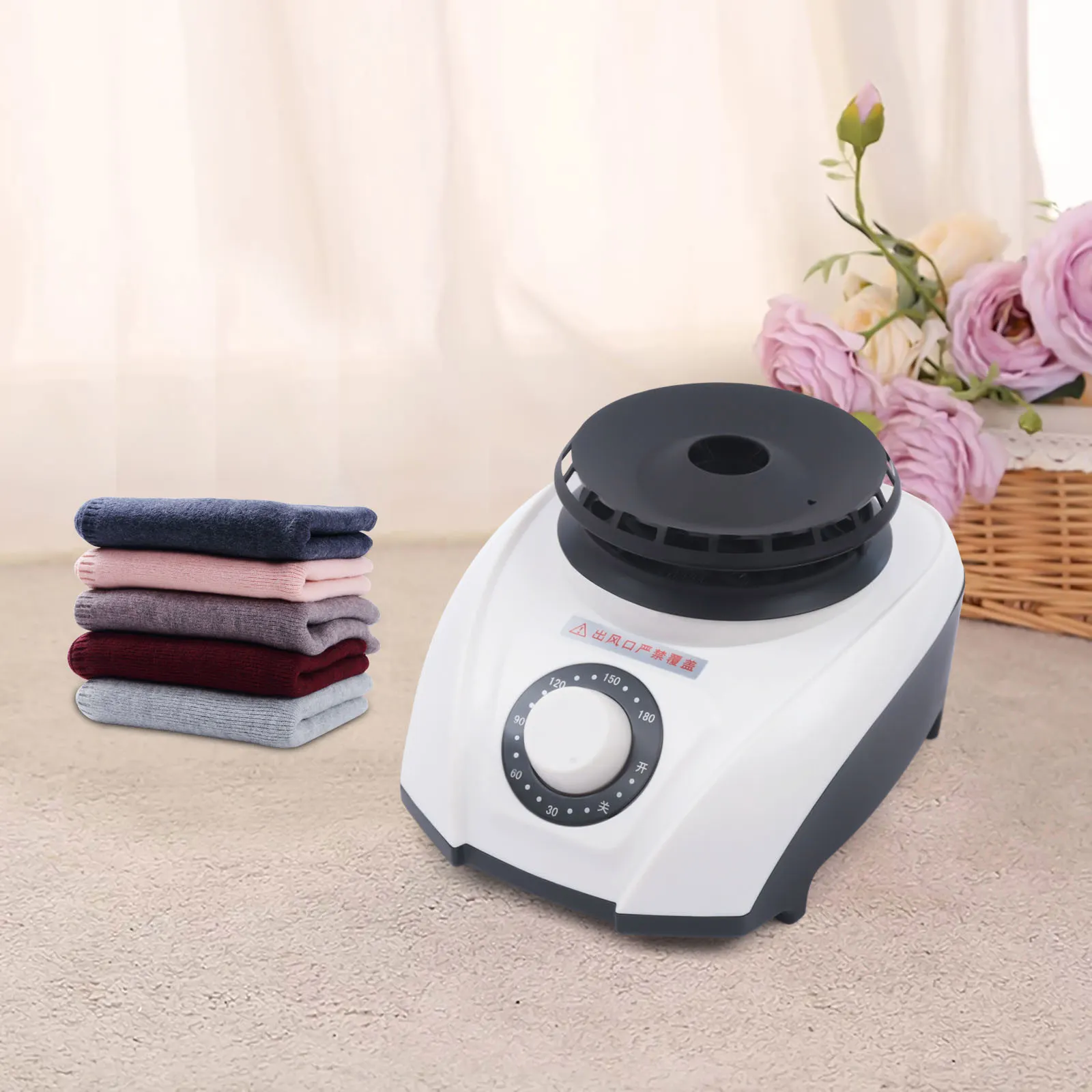 

1200W Mini Portable Clothes Dryer with Timing Function Electric Laundry Dryer Small Dryer Machine Travel for Clothes Underwear